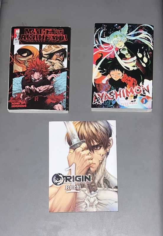 My Hero Academia, Ayashimon & Origin Vol 1 TPB English VIZ Manga Lot