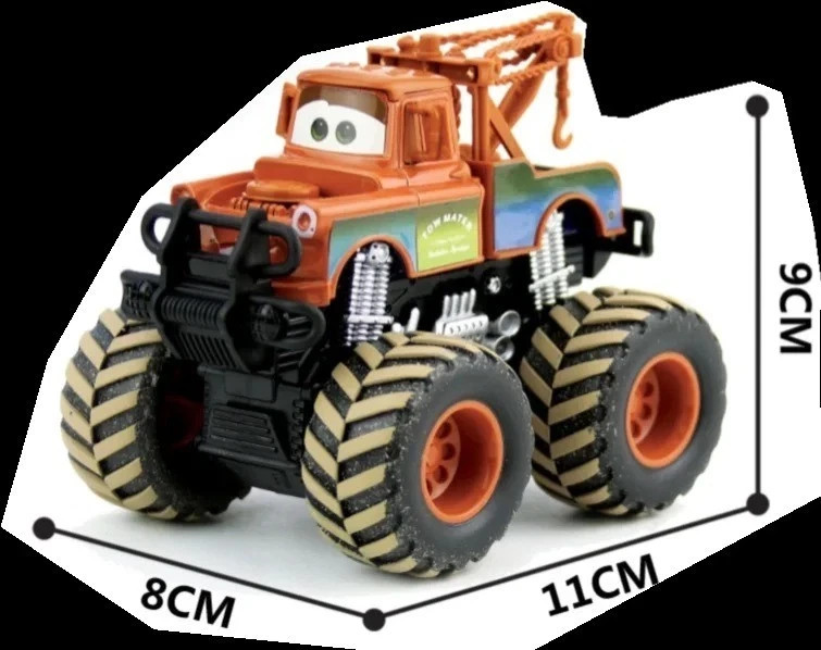 S Toy Lightning Mcqueen Monster Truck Tow Mater Cruz Ramirez