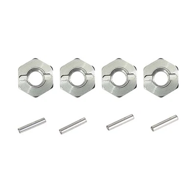 4Pcs Metal 12mm Wheel Hex Hub Adapter for Go H16 16207 16208 162092977 - Image 1 of 4
