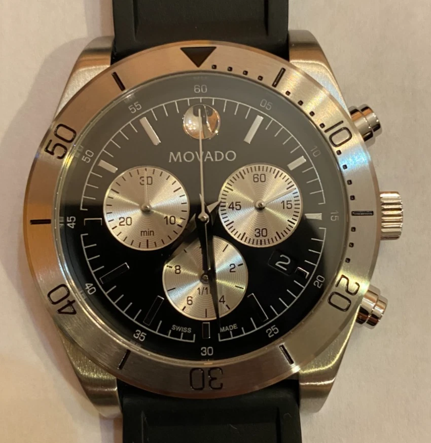 Отличная НАХОДКА в швейцарском Chrono Sport MOVADO!! - Изображение 3 из 4