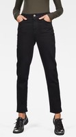G-Star, Damen, Jeans, 3301 High Straight 90'S Ankle Wmn,Schwarz, W24 L32