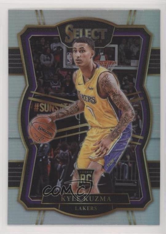 2017-18 Panini Select Premier Level Silver Prizm Kyle Kuzma #200 Rookie RC 0a3