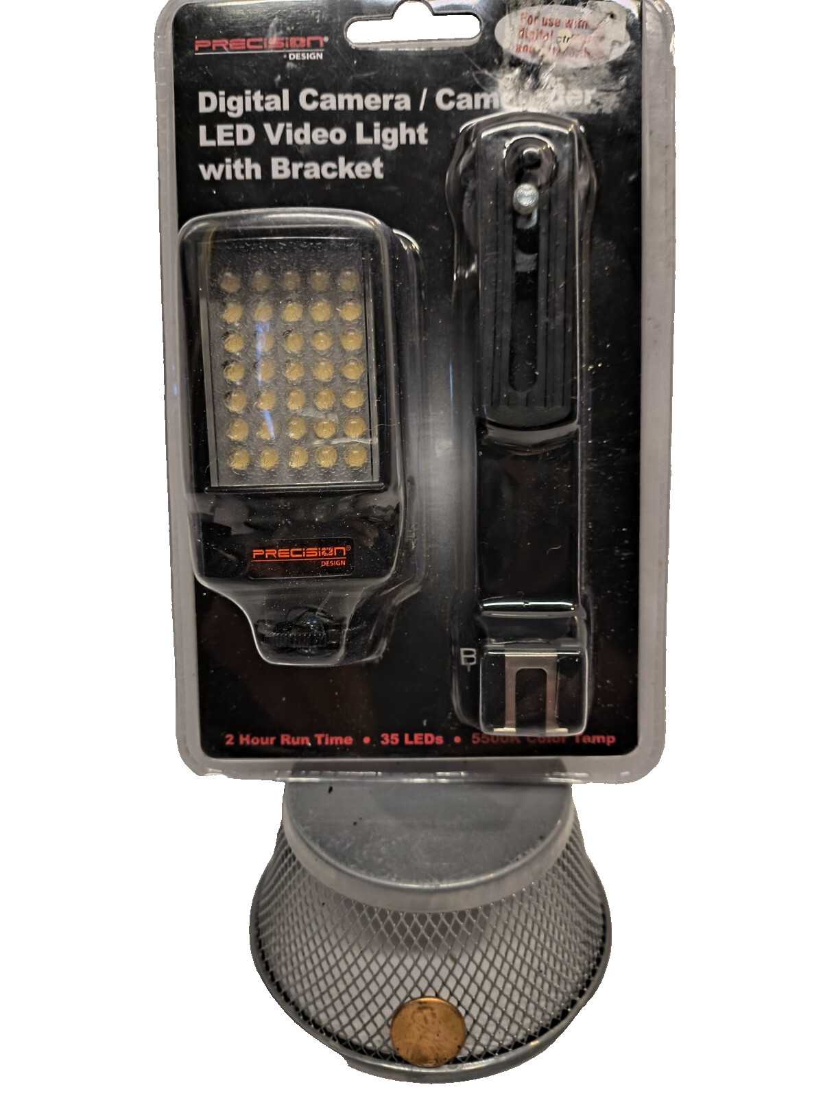 Precision Design Digital Camera Camcorder LED Video Light with Bracket NEW