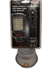 Precision Design Digital Camera Camcorder LED Video Light with Bracket NEW