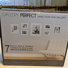 Seven-Frame Gallery Wall Set with Hanging Template