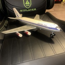 VINTAGE Boeing 707 Toy Airplane Plastic Metal Battery Operated - NOT TESTED
