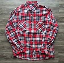 Vintage 1990s American Edition Flannel Shirt Size Large Made In USA