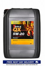 Triple QX SynPlus 5W-20 Fully Synthetic 20L Engine Oil 5w20 EcoBoost 20 LITRE 6.00 per litre