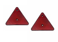 2 X Dreieck RüCkstrahler PKW LKW AnhäNger DreieckrüCkstrahler Reflektor 155Mm