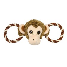 Jolly Pets Jolly Tug-a-Mal Monkey Tug/Squeak Toy, XL JTA35 