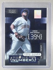 Tony Gwynn 2001 Donruss Elite #PN-10A Prime Numbers /300