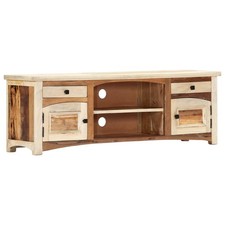 Solid Reclaimed Wood TV Cabinet 120x30x40cm HiFi Centre Unit Stand vidaXL