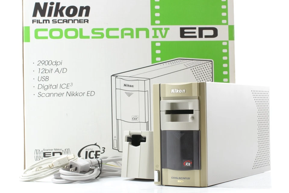 【TOP MINT SA-21 MA-20】 Nikon CoolScan IV LS-40 ED Slide Film Scanner from JAPAN - Image 2 of 4