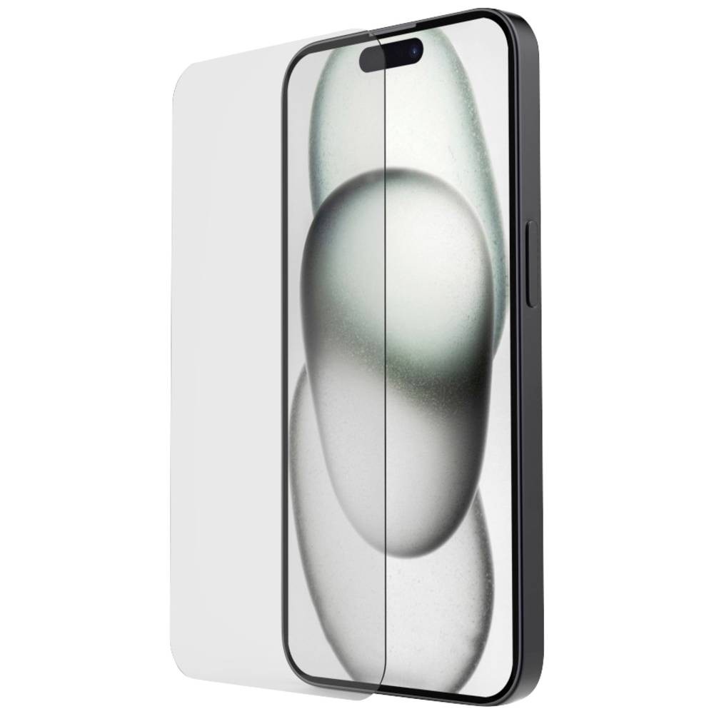 Verre iPhone 15 Pro Hama protection d'écran tactile anti-rayures oléophobique