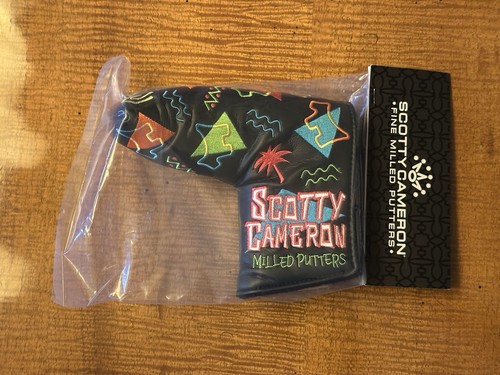 Scotty Cameron Dog Days Of Summer Putter Headcover 90s Black