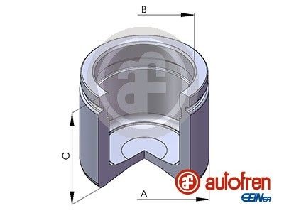 Autofren Seinsa Kolben, Bremssattel D025423 FüR Audi BMW Cadillac Ford Mazda-image