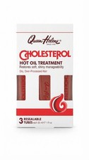 Queen Helene Cholesterol Hot Oil Treatment Dry Over Processed Hair 3 Tubes 1floz