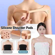 Silicone Anti-Slip Shoulder Pads Reusable Unisex Shaper Cosplay Dress Accessorie