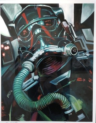 Brad Hudson Star Wars Art Print Star Wars Celebrations 89/200 18x24