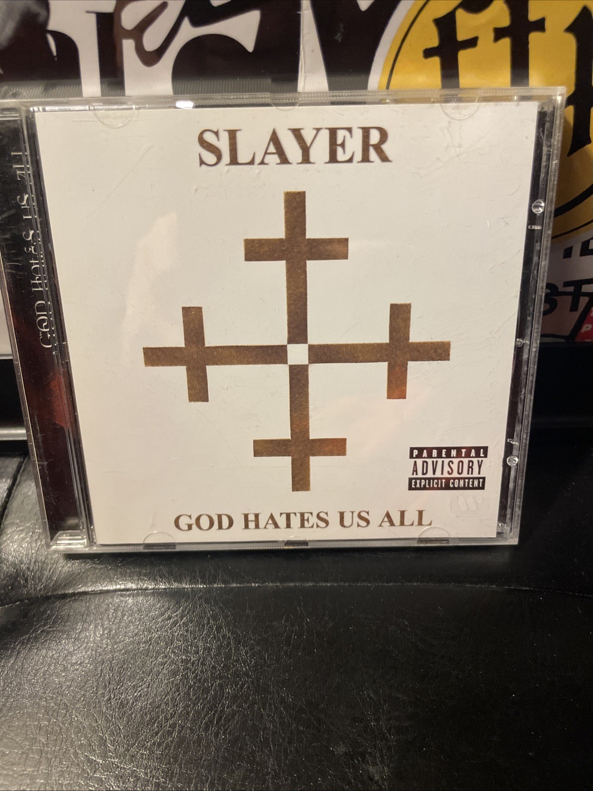 God Hates Us All by Slayer (2001) Jewel Case
