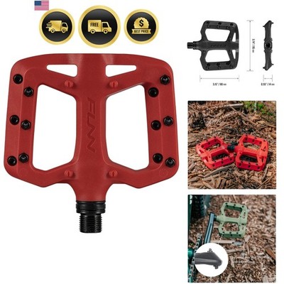 Taipan S Glass Fiber Reinforced Thermoplastic Bike Pedals with 9/16-inch CrMo...