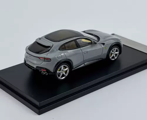 Lustiges 1:64 graues F Purosangue SUV Luxus Sport Modell Diecast Metall Auto - Bild 2 von 2