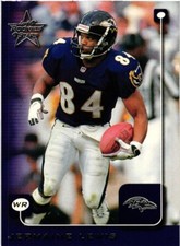 1999 LEAF ROOKIES & STARS JERMAINE LEWIS #20 CARD $0.99 VALUE BOX
