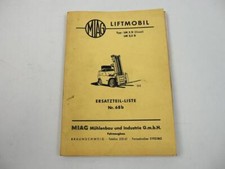 MIAG LM2D LM2.5D Lift Mobile Forklift Parts List 1961