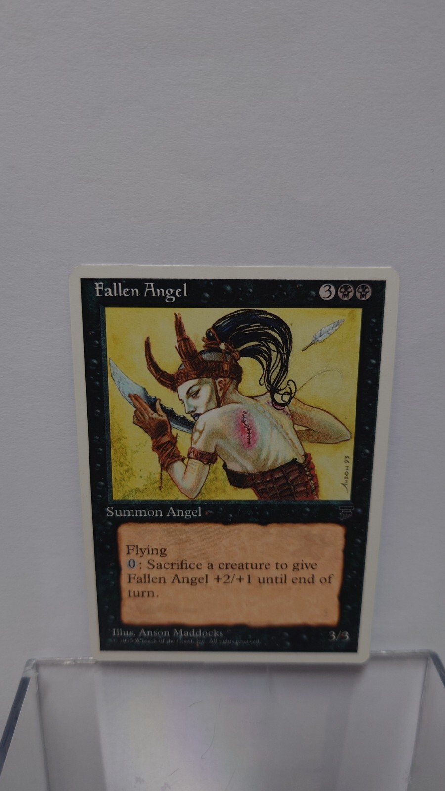 Magic the Gathering - Fallen Angel  1995 Chronicles Edition - Lightly Played