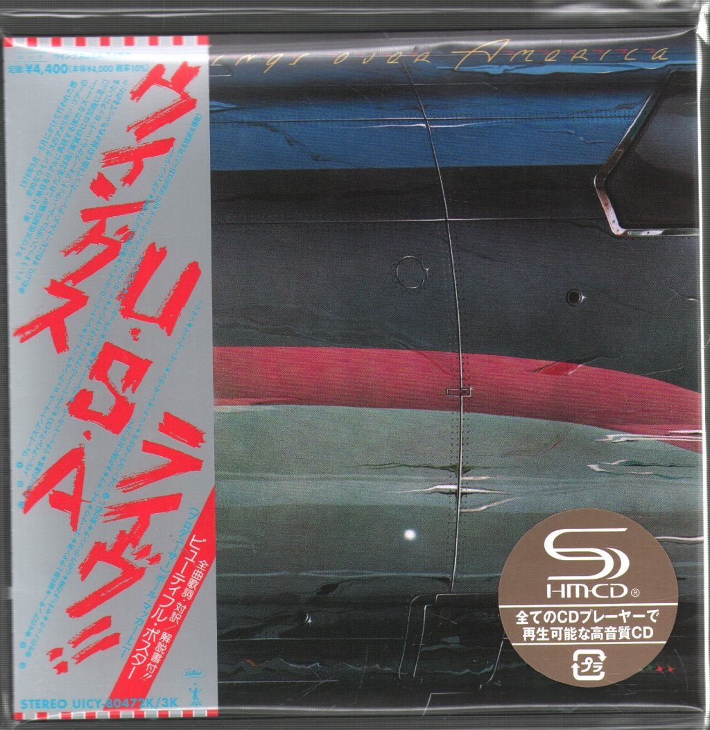 PAUL MCCARTNEY AND WINGS WINGS OVER AMERICA DOUBLE CD SHM CD reissue, in LP repl