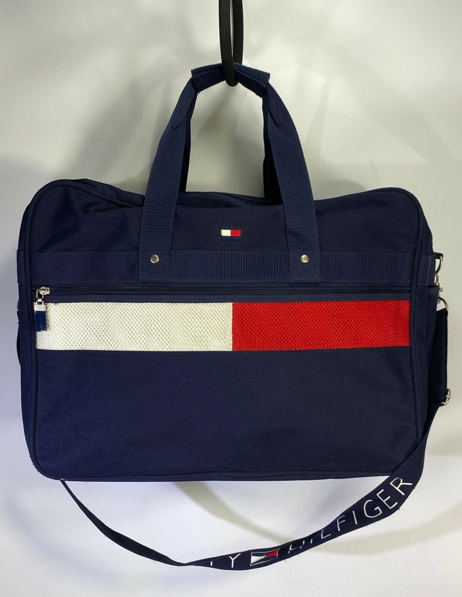 Våbenstilstand dialekt adjektiv Tommy Hilfiger Carry On Duffel Bag Travel Luggage Weekender | eBay