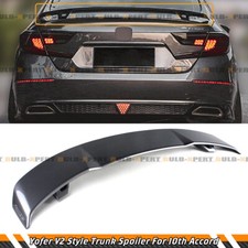 For 2018-2022 Honda Accord Yofer V2 Modern Steel Metallic Trunk Spoiler Wing