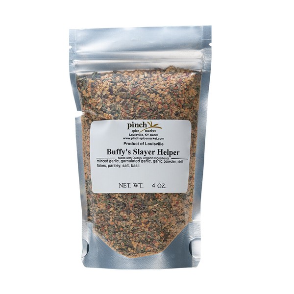 Condimento de ajo Buffy's | Orgánico con ajo cultivado en California