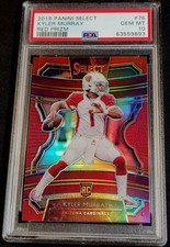PSA 10 SSP RC /99 KYLER MURRAY 🚨RED PRIZM ROOKIE 💥TEAM COLOR MATCH 2019 Select