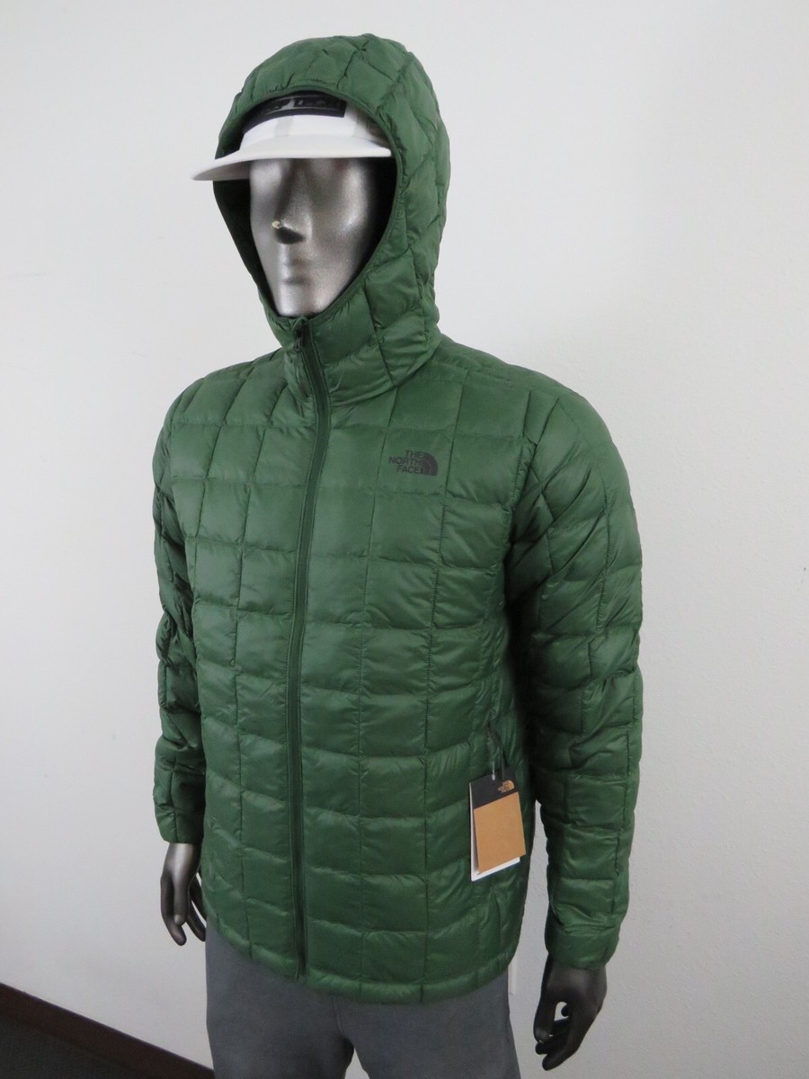 Mens L The North Face Thermoball Hooded ECO Insulated Puffer