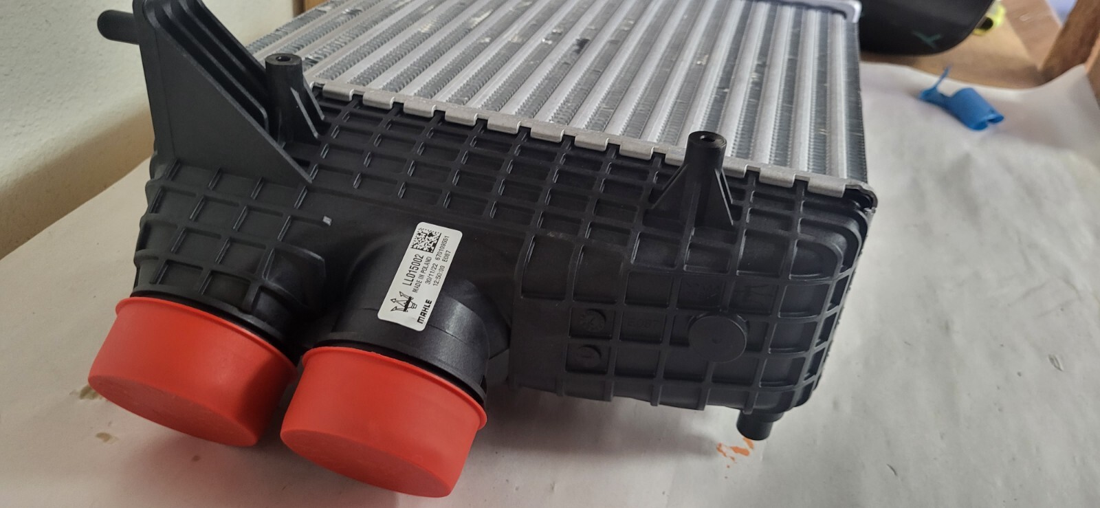 2014-20 MASERATI GHIBLI LEFT INTERCOOLER RADIATOR ASSEMBLY USED OEM *DC1922