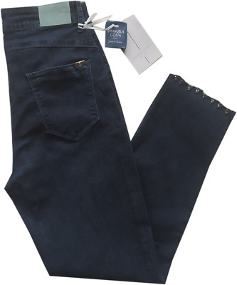 Pantalone Jeans Donna EMANUELA COSTA denim scuro stretch