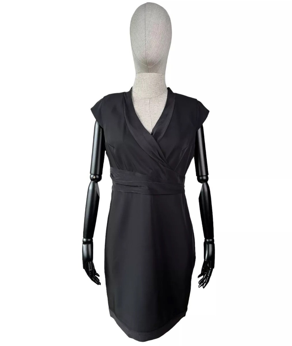 princess polly baby blue dress Women's AllSaints Black Dresses main image 1