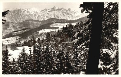 Piera Cava Winter Sports D'hiver Adventure Parks Luceram Vintage Postcard 1938