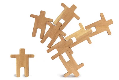 NEUE FREUNDE STAPLA - vielseitige Spielfiguren für kreatives Rollenspiel und zum Stapeln