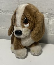 Vintage Original Sad Sam Plush 1987 Applause Basset Hound Stuffed Dog