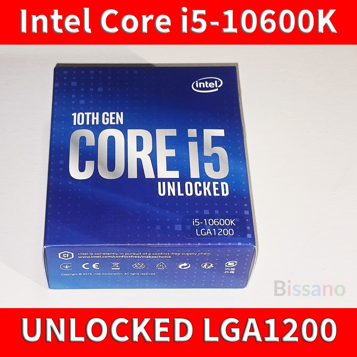CPU Core i5 10600K BOX Intel Core I5-10600k 4.1ghz Six-core Unlocked Desktop