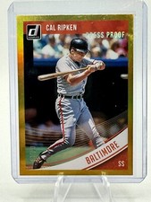 2018 Panini Donruss Variations Press Proof Gold /99 Cal Ripken Jr 