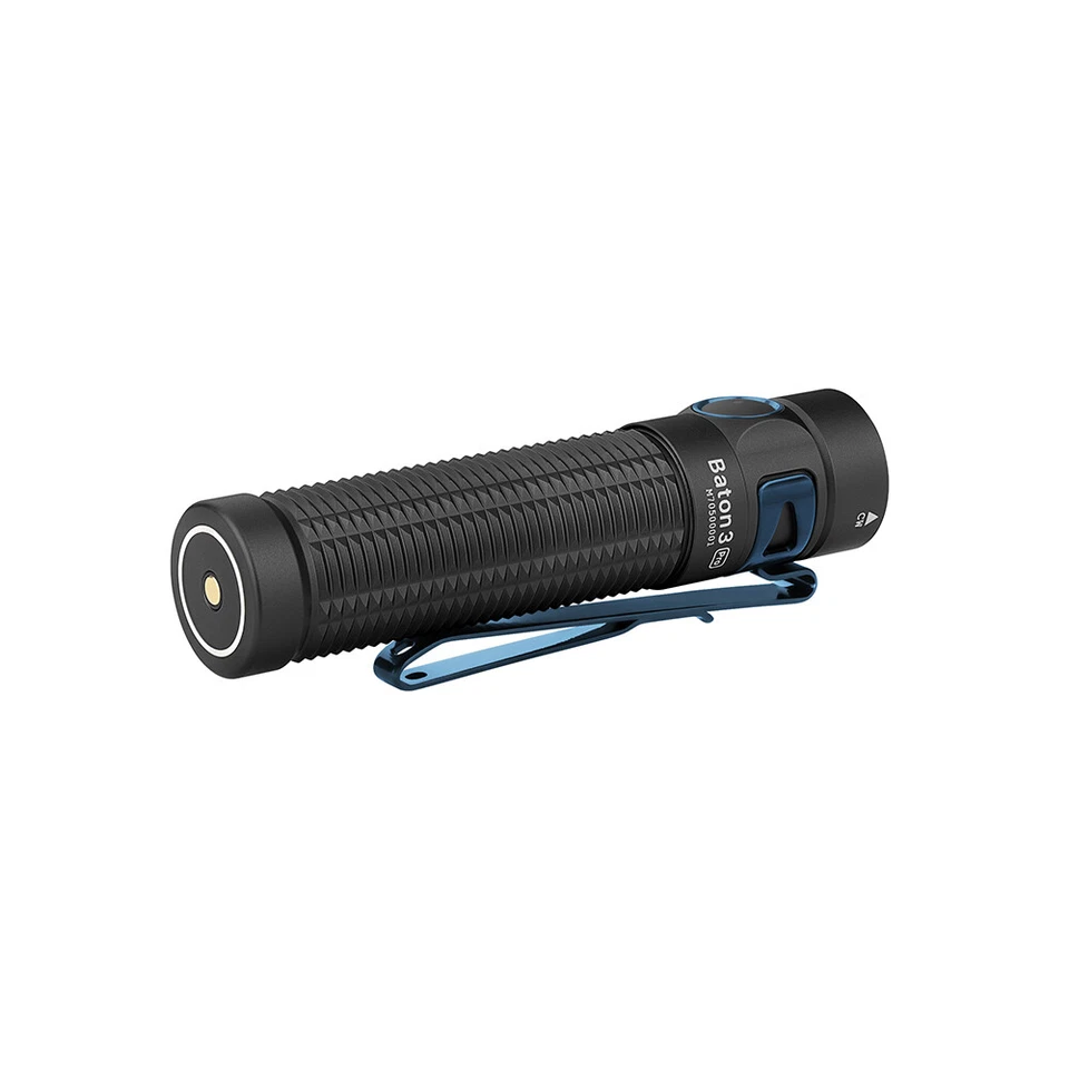 Olight Baton 3 Pro Linterna Recargable USB 1500 Lúmenes LED Camping Senderismo EDC - Imagen 3 de 4