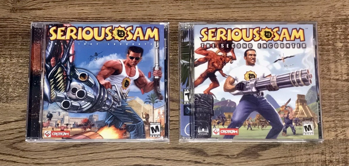 Serious Sam: 1 & 2nd Encounter PC Games Vintage | eBay
