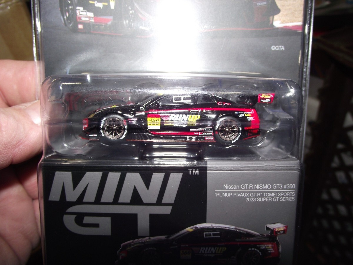 Mini GT 1/64 nissan gt-r nismo gt3 #360 run up NIB | eBay