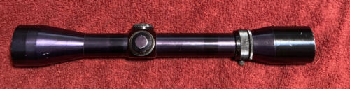 Early Vintage Burris 3X-9X Duplex Reticle Gloss Black Rifle Scope USA NICE!!