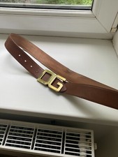 Dolce&Gabbana Leather Belt One Size Luxury