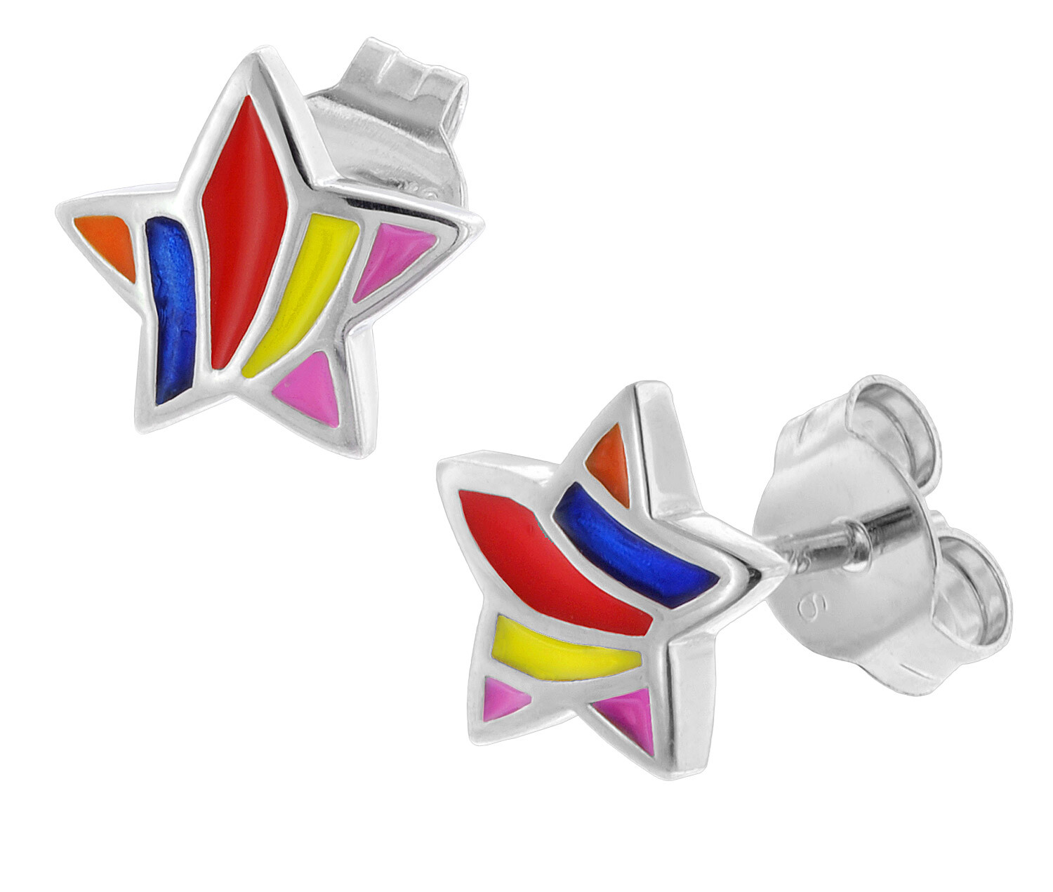 МОДНЫЙ щенок-Киндер в кольце Зильбер 925 Stern Ohrstecker 41644 3690₽