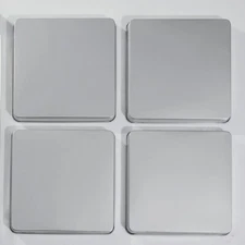 Gas Burner Covers Set 4 (Measures: 9"L x9"W x .75" Deep)